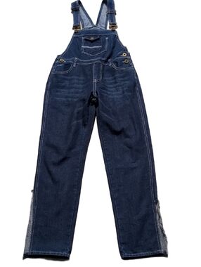 Anna-Kaci Denim Overalls With Slits Size S/M